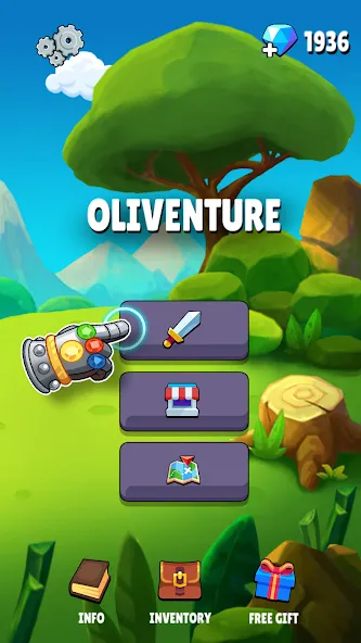 Oliventure (Оливентур) МОД/Взлом [Много монет, Открытые уровни и Мега MOD] Screenshot 1