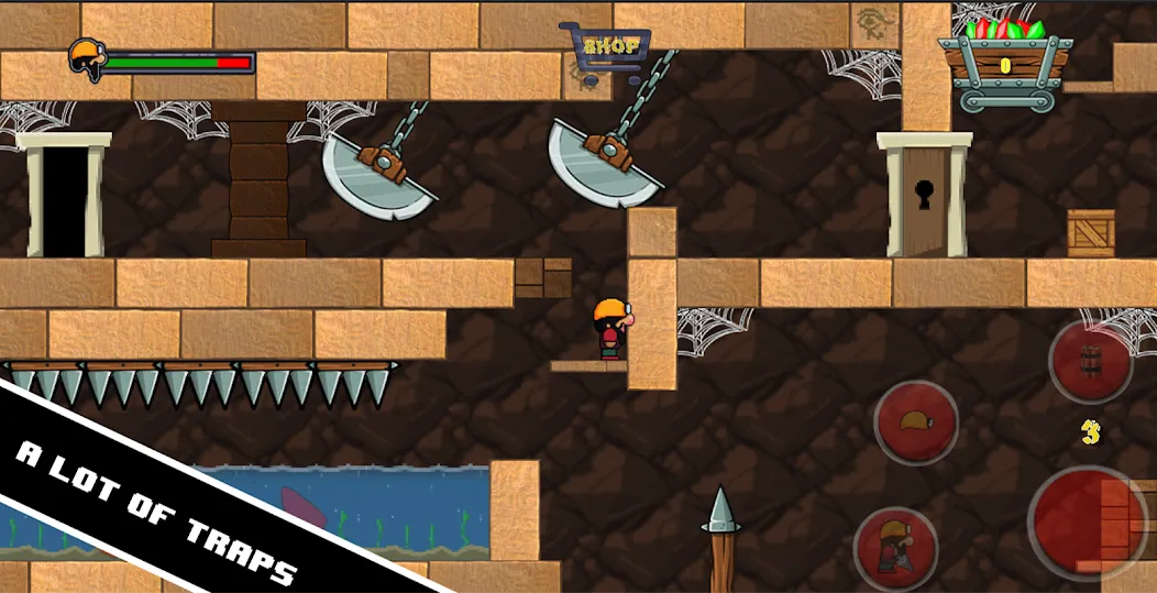 Dan the Dungeon Digger (Дэн Данжн Диггер) МОД/Взлом [Бесконечные деньги, Монеты и Мега MOD] Screenshot 1
