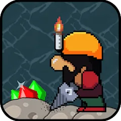 Скачать Dan the Dungeon Digger Взлом (Много денег) на Андроид бесплатно