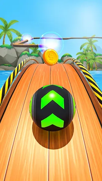 Rolling Ball Game Hop Ball Run (Гоинг Боллс Гейм) МОД/Взлом [Меню, Бесконечные монеты и Открытые уровни] Screenshot 5