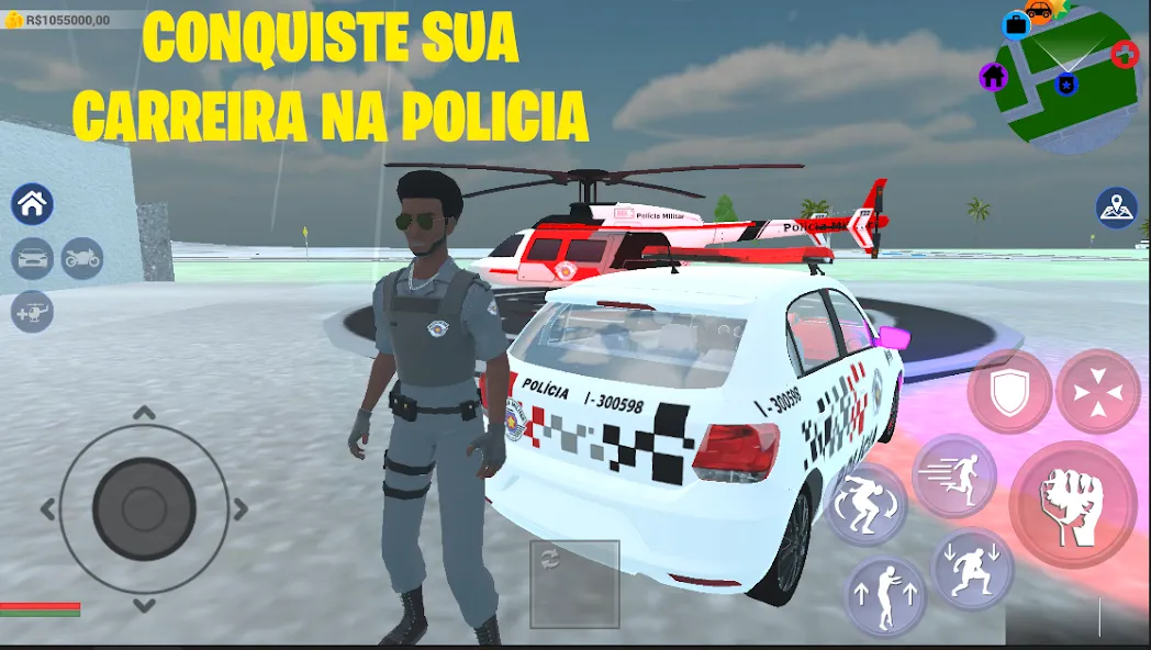 RP Vida Loka - Elite Policial (РП Вида Лока) МОД/Взлом [Деньги, Монеты и Меню MOD] Screenshot 4
