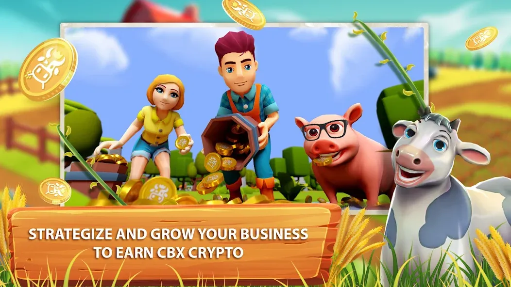 CropBytes: A Crypto Farm Game (КропБайтс) МОД/Взлом [Все открыто, Дополнительные деньги и Меню MOD] Screenshot 2