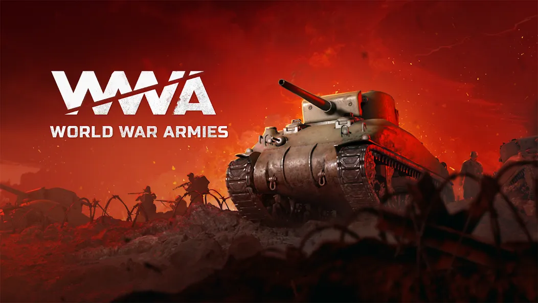 World War Armies: WW2 PvP RTS (Ворлд Вор Армиз) МОД/Взлом [Много денег, Монет и Все открыто] Screenshot 1