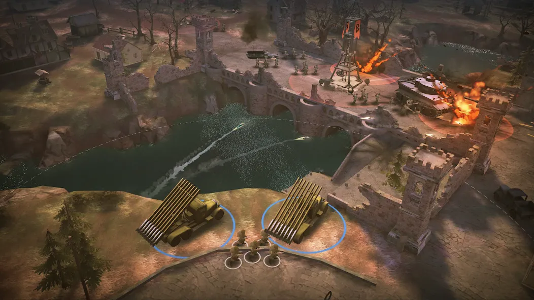 World War Armies: WW2 PvP RTS (Ворлд Вор Армиз) МОД/Взлом [Много денег, Монет и Все открыто] Screenshot 5