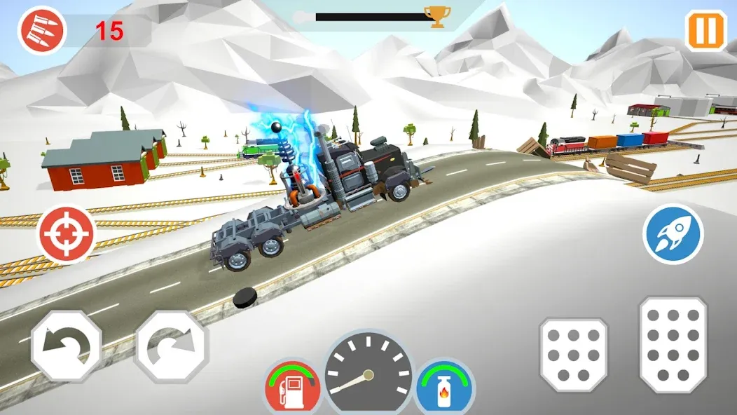 Zombie Cars Crush: Racing Die (Зомби Карс) МОД/Взлом [Деньги, Монеты и Меню MOD] Screenshot 2