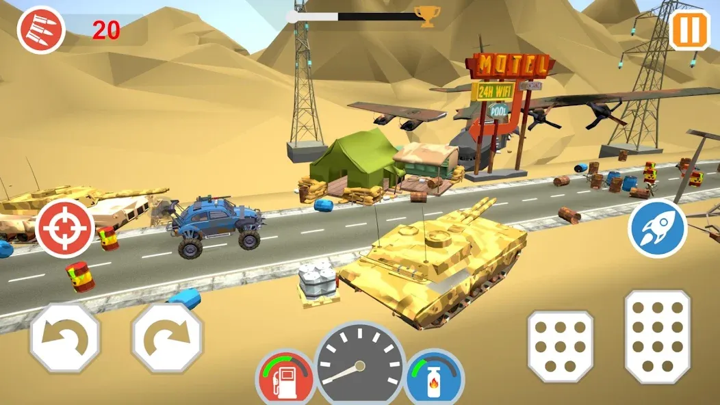 Zombie Cars Crush: Racing Die (Зомби Карс) МОД/Взлом [Деньги, Монеты и Меню MOD] Screenshot 3