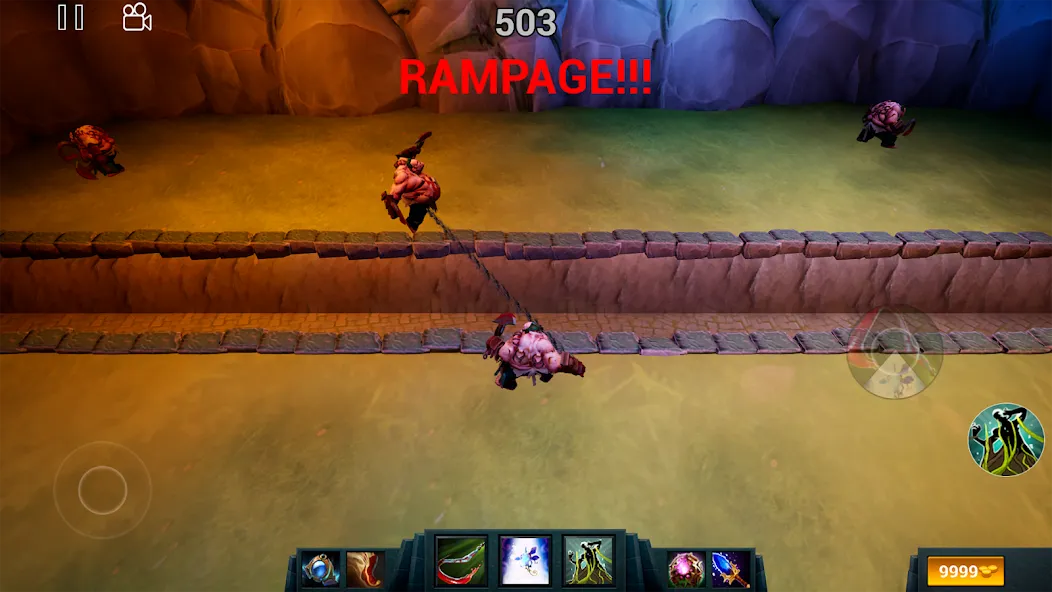 Pudge Wars (Падж Варс) МОД/Взлом [Меню, Бесконечные монеты и Открытые уровни] Screenshot 2