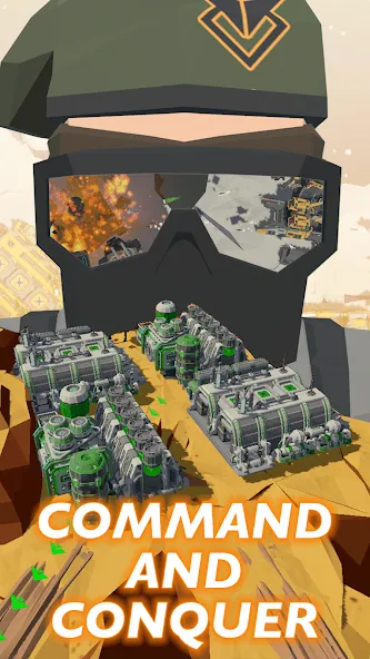 Attack on Command - RTS Games (Атака по приказу) МОД/Взлом [Бесконечные деньги, Монеты и Мега MOD] Screenshot 5