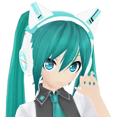 Скачать MMD Proyecto Diva Взлом (Все костюмы открыты) на Андроид бесплатно