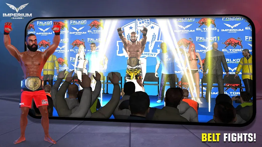 MMA Fighting Clash (ММА Файтинг Клэш) МОД/Взлом [Много денег, Монет и Все открыто] Screenshot 4