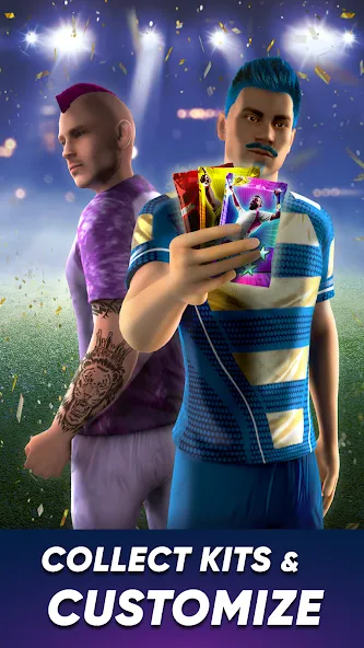 SOCCER Kicks - Stars Strike 24 (ФУТБОЛ Киксы) МОД/Взлом [Много монет, Открытые уровни и Мега MOD] Screenshot 3