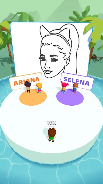 Guess The Drawing (Гес Дэ Дроинг) МОД/Взлом [Много денег, Монет и Все открыто] Screenshot 1