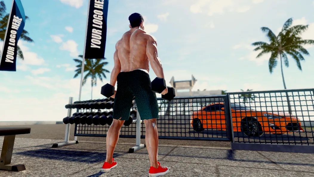 Iron Muscle IV - GYM simulator (Айрон Масл АйВи) МОД/Взлом [Много денег, Монет и Все открыто] Screenshot 2