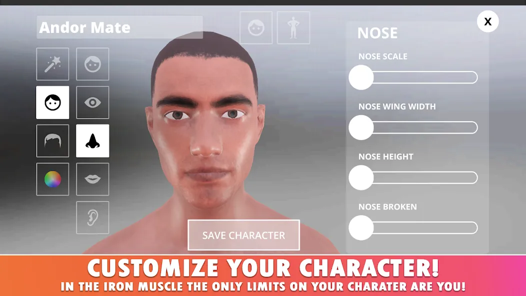 Iron Muscle IV - GYM simulator (Айрон Масл АйВи) МОД/Взлом [Много денег, Монет и Все открыто] Screenshot 5