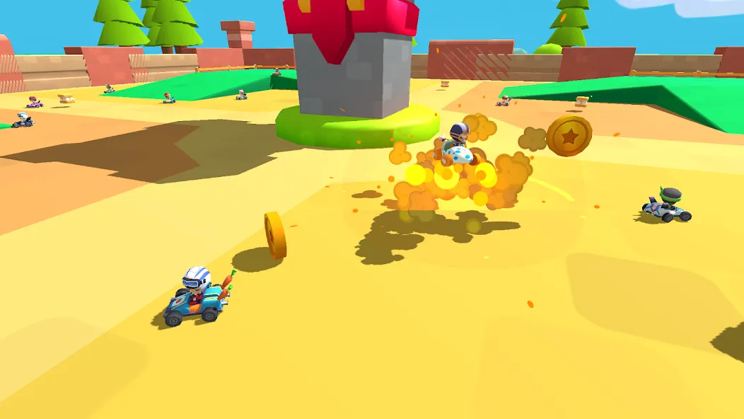 Kart Royale! МОД/Взлом [Деньги, Монеты и Меню MOD] Screenshot 3
