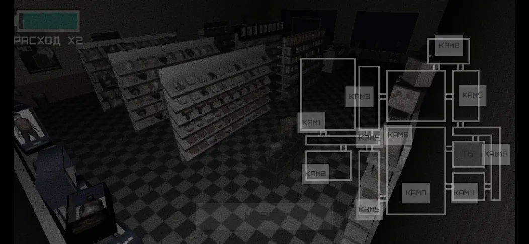 Five Nights At Snusoed's МОД/Взлом [Меню, Бесконечные монеты и Открытые уровни] Screenshot 3