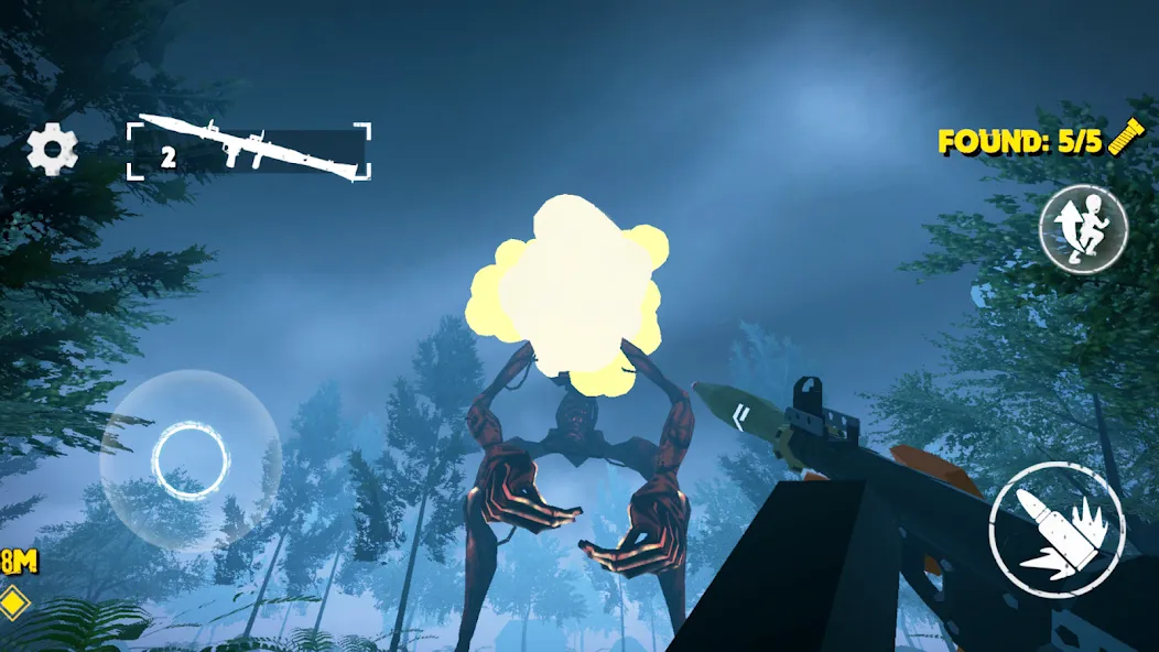 Siren horror: Big head game 3d МОД/Взлом [Все открыто, Дополнительные деньги и Меню MOD] Screenshot 2