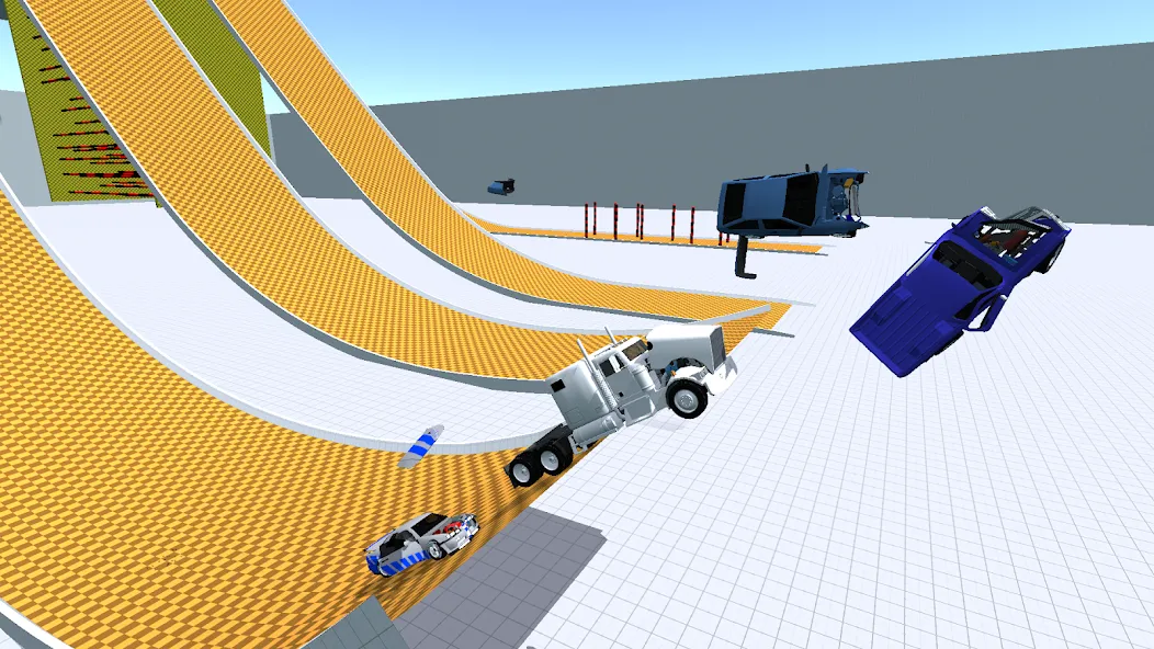 Car Destruction Simulator 3D (Кар Деструкшн Симулятор 3Д) МОД/Взлом [Много монет, Открытые уровни и Мега MOD] Screenshot 4