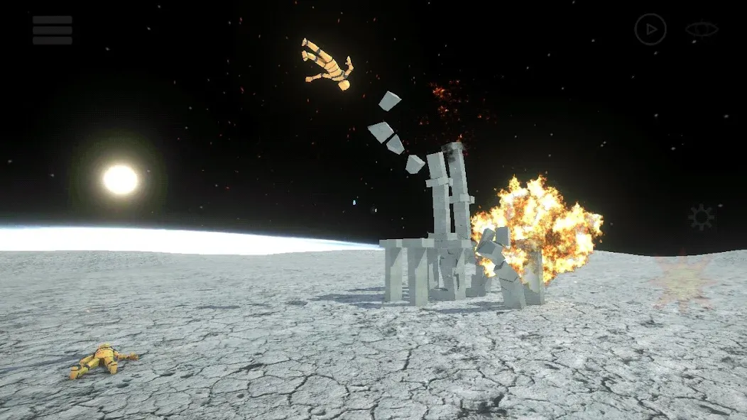 Destruction simulator sandbox МОД/Взлом [Бесконечные деньги, Монеты и Мега MOD] Screenshot 3