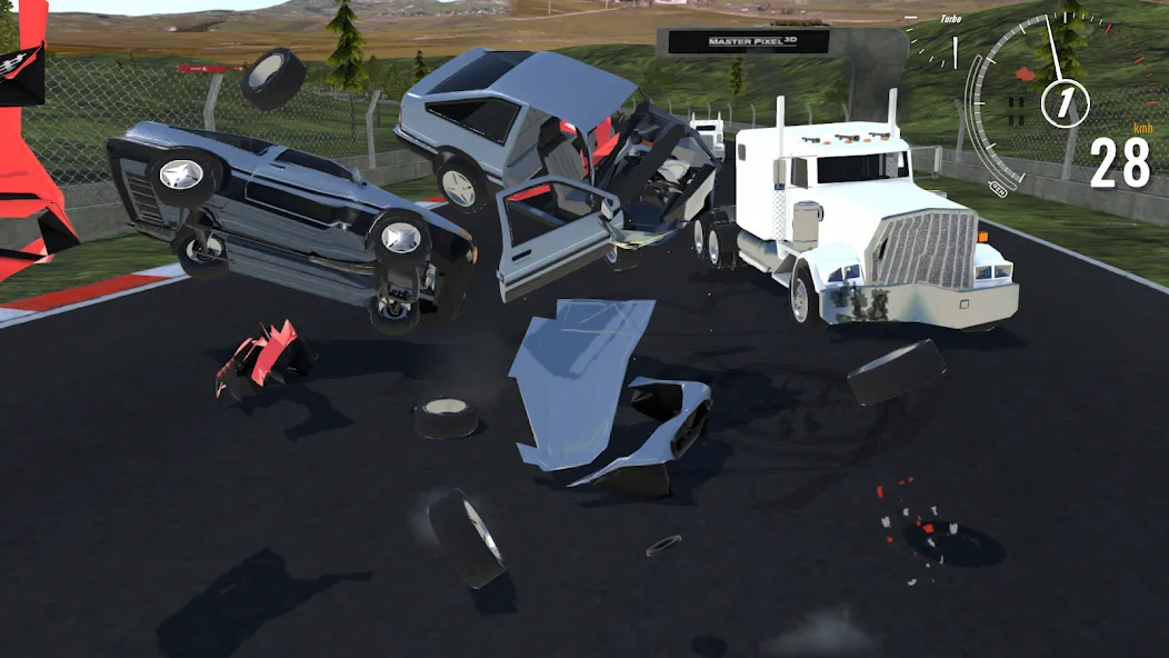 Destructive Car Race Generator (Деструктивный Генератор Гоночных Автомобилей) МОД/Взлом [Много денег, Монет и Все открыто] Screenshot 2