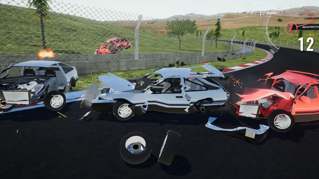 Destructive Car Race Generator (Деструктивный Генератор Гоночных Автомобилей) МОД/Взлом [Много денег, Монет и Все открыто] Screenshot 5