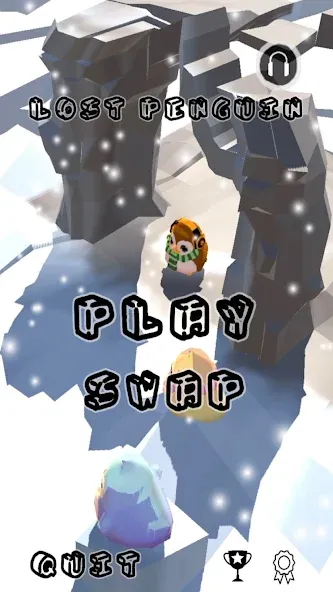 Lost Penguin - Endless Journey (Лост Пенгвин) МОД/Взлом [Много денег, Монет и Все открыто] Screenshot 2