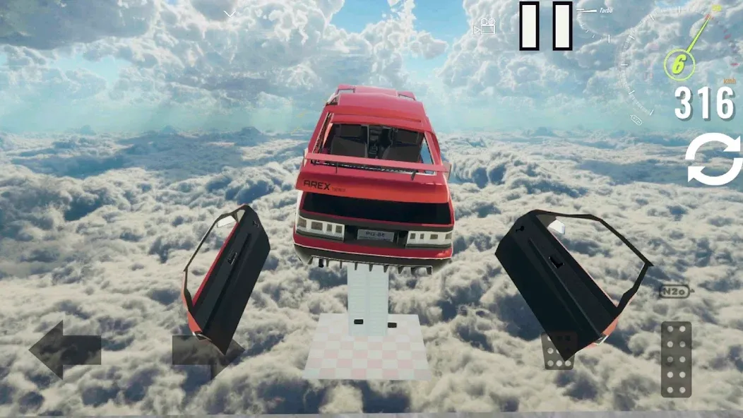 Car Crash Extreme МОД/Взлом [Много монет, Открытые уровни и Мега MOD] Screenshot 5