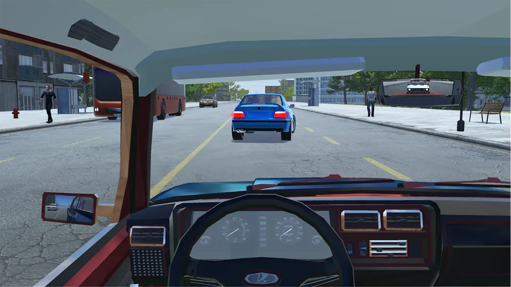 Russian Car Lada 3D МОД/Взлом [Деньги, Монеты и Меню MOD] Screenshot 4