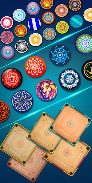 Carrom Board Clash : Pool game (Карром борд пул игра) МОД/Взлом [Бесконечные деньги, Монеты и Мега MOD] Screenshot 5