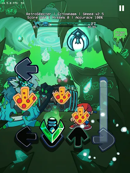 Beat Battle Official Remake МОД/Взлом [Меню, Бесконечные монеты и Открытые уровни] Screenshot 5
