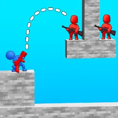 Скачать Bazooka Boy Взлом на много денег и без рекламы на Андроид бесплатно