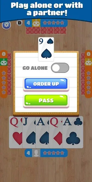 Euchre (Юкер) МОД/Взлом [Много денег, Монет и Все открыто] Screenshot 3