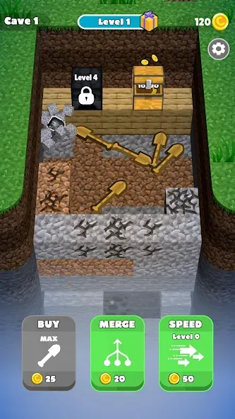 Bounce Miner (Баунс Майнер) МОД/Взлом [Бесконечные деньги, Монеты и Мега MOD] Screenshot 1