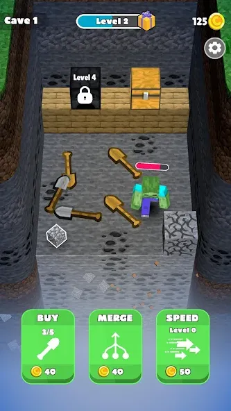 Bounce Miner (Баунс Майнер) МОД/Взлом [Бесконечные деньги, Монеты и Мега MOD] Screenshot 2