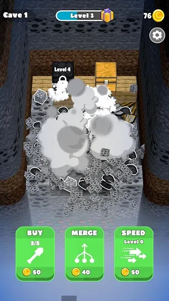 Bounce Miner (Баунс Майнер) МОД/Взлом [Бесконечные деньги, Монеты и Мега MOD] Screenshot 3