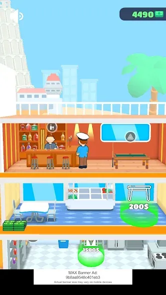Cruise master (Круиз мастер) МОД/Взлом [Деньги, Монеты и Меню MOD] Screenshot 4