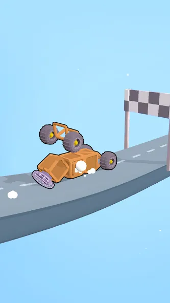 Ride Master: Car Builder Game (Райд Мастер) МОД/Взлом [Меню, Бесконечные монеты и Открытые уровни] Screenshot 5