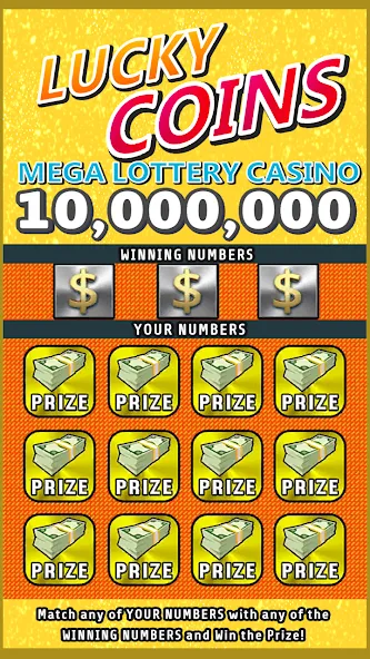 Scratch Off Lottery Casino (Скретч Офф Лотерейное Казино) МОД/Взлом [Все открыто, Дополнительные деньги и Меню MOD] Screenshot 4