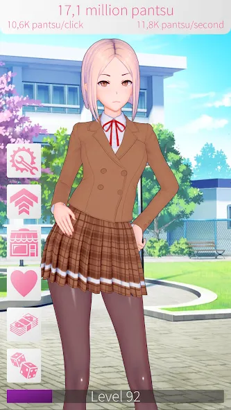 WAIFU CLICKER Sexy Anime Girls (УАЙФУ КЛИКЕР) МОД/Взлом [Много монет, Открытые уровни и Мега MOD] Screenshot 2