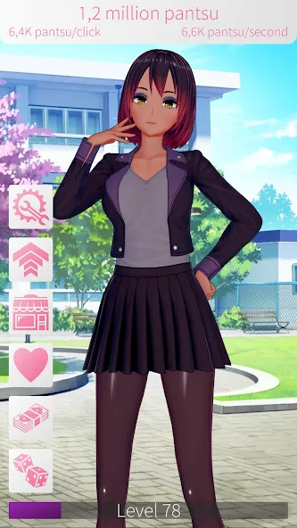 WAIFU CLICKER Sexy Anime Girls (УАЙФУ КЛИКЕР) МОД/Взлом [Много монет, Открытые уровни и Мега MOD] Screenshot 5