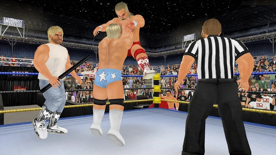 Wrestling Empire (Рестлинг Импайр) МОД/Взлом [Много монет, Открытые уровни и Мега MOD] Screenshot 2