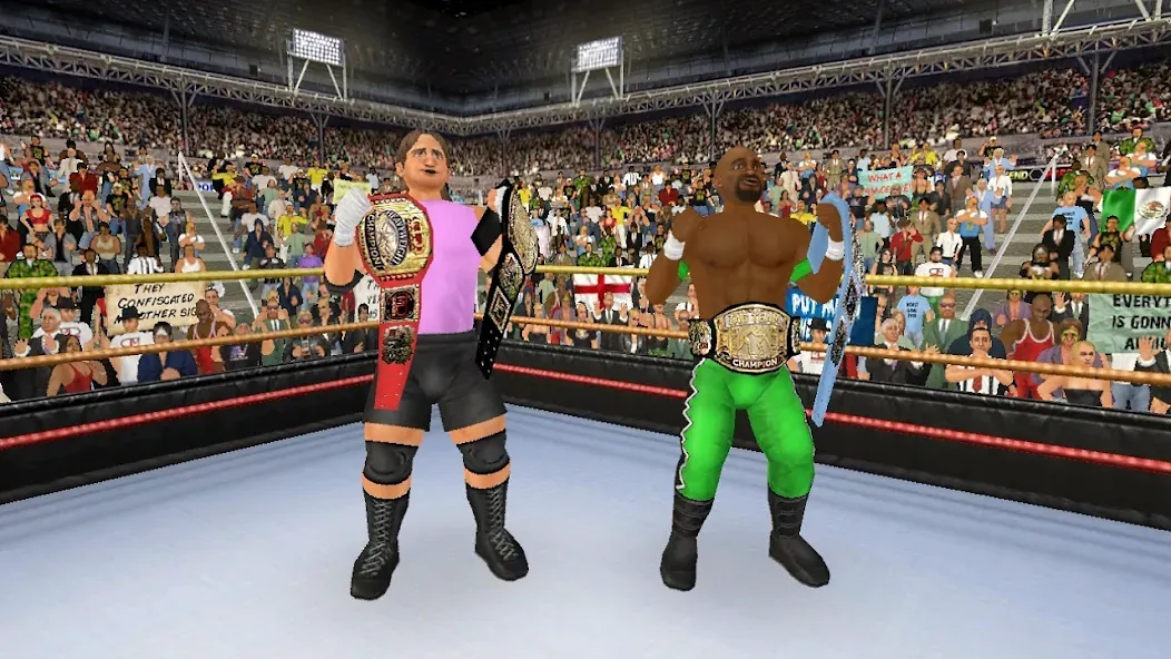 Wrestling Empire (Рестлинг Импайр) МОД/Взлом [Много монет, Открытые уровни и Мега MOD] Screenshot 4