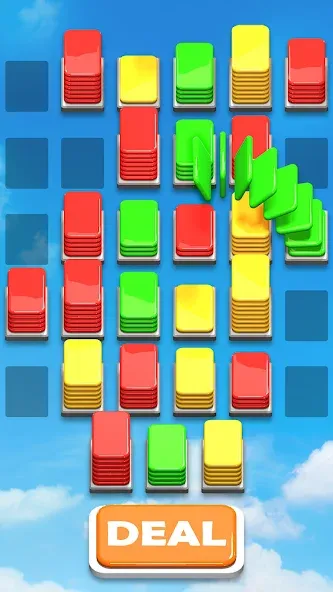 Card Shuffle Sort (Кард Шафл Сорт) МОД/Взлом [Все открыто, Дополнительные деньги и Меню MOD] Screenshot 3