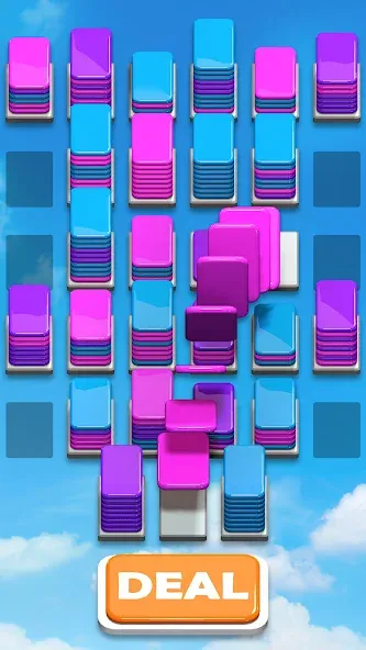 Card Shuffle Sort (Кард Шафл Сорт) МОД/Взлом [Все открыто, Дополнительные деньги и Меню MOD] Screenshot 4