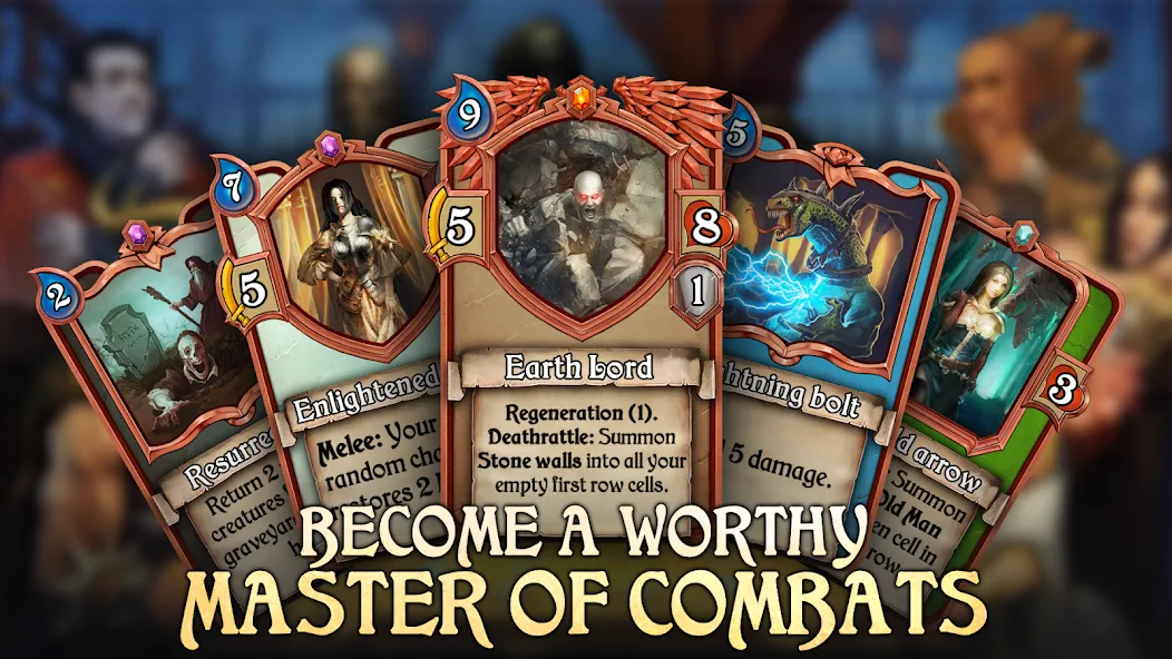 Echo of Combats: CCG (Эхо битв) МОД/Взлом [Все открыто, Дополнительные деньги и Меню MOD] Screenshot 1