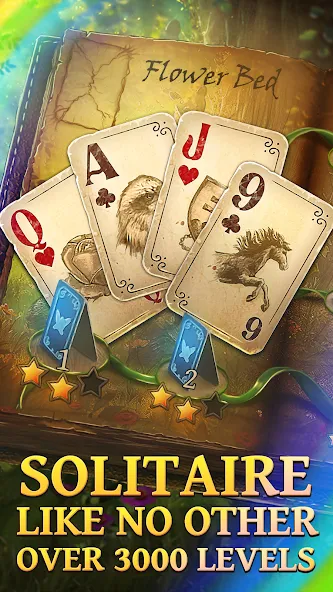 Solitaire Fairytale (Солитер Сказка) МОД/Взлом [Все открыто, Дополнительные деньги и Меню MOD] Screenshot 1