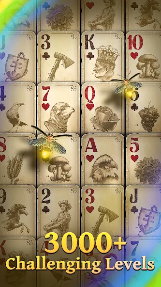 Solitaire Fairytale (Солитер Сказка) МОД/Взлом [Все открыто, Дополнительные деньги и Меню MOD] Screenshot 2