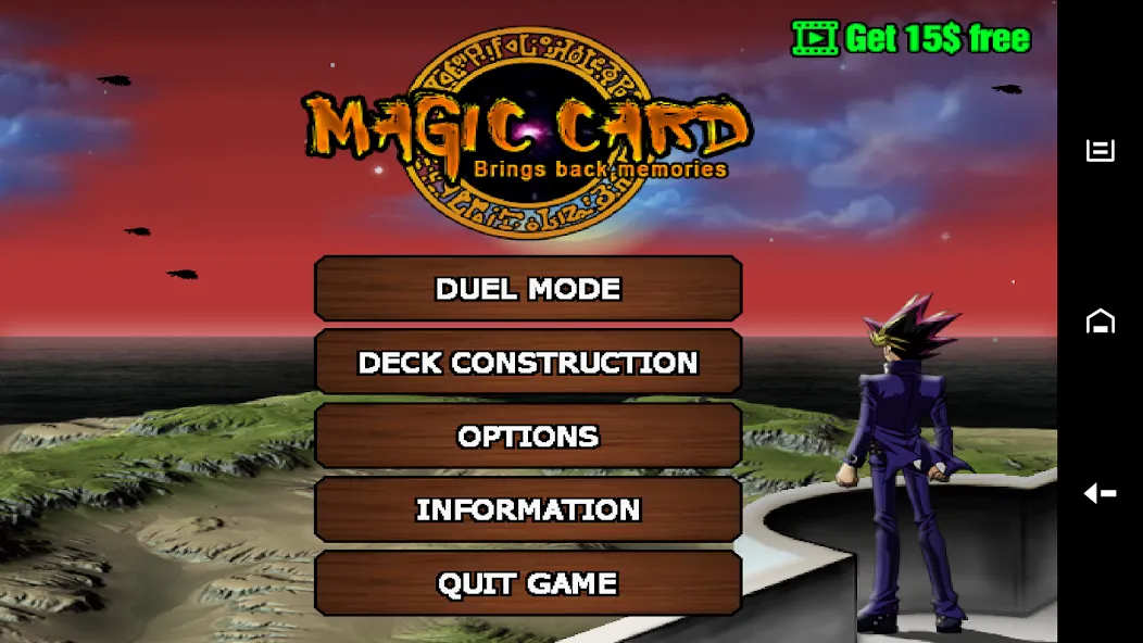 Magic Card - Yugi memories (Маджик Кард) МОД/Взлом [Меню, Бесконечные монеты и Открытые уровни] Screenshot 1
