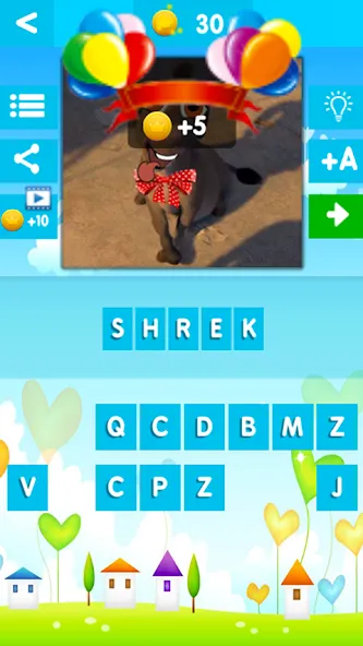 Cartoon Quiz МОД/Взлом [Деньги, Монеты и Меню MOD] Screenshot 3