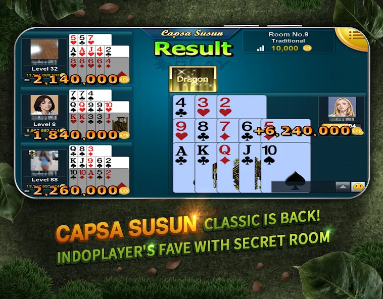Indoplay-Capsa Domino QQ Poker (Индоплэй) МОД/Взлом [Много денег, Монет и Все открыто] Screenshot 2